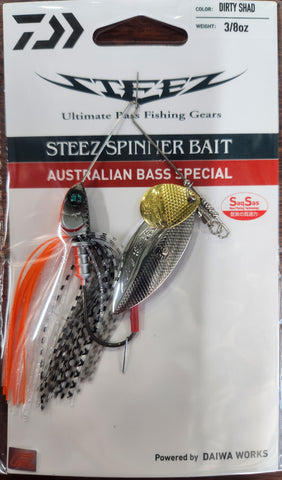 Daiwa Steez Spinner Bait 3/8oz DIRTY SHAD