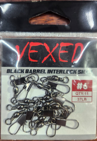 VEXED BLACK BARREL INTERLOCKING SNAP VBBIS6 #6