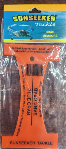 Sunseeker Blue Swimmer & Sand Crab Measure