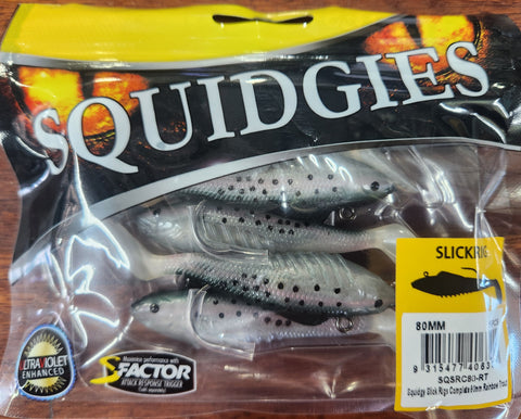 Squidgy Slickrig Light 80mm Soft Plastic - Rainbow Trout