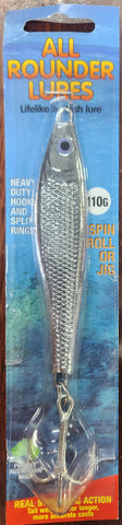All Rounder Lures Chrome 110 gram