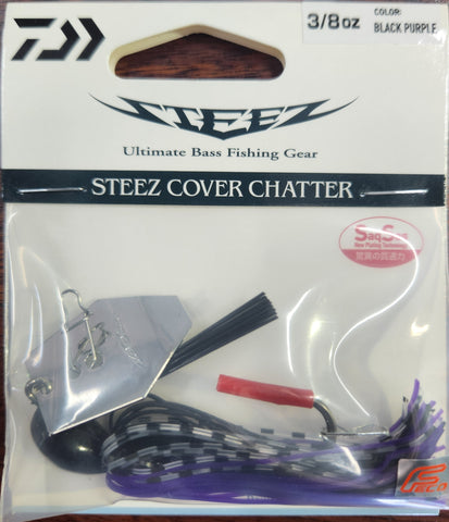 Daiwa Steez Cover Chatter 3/8oz BLACK PURPLE