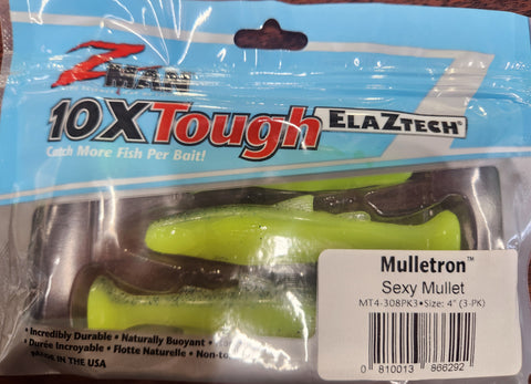 Zman Mulletron Paddle Tail 4" Sexy Mullet