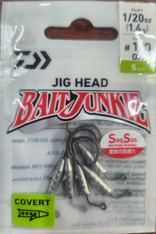 Daiwa Bait Junkie Covert Jighead OX #1/0 1/20