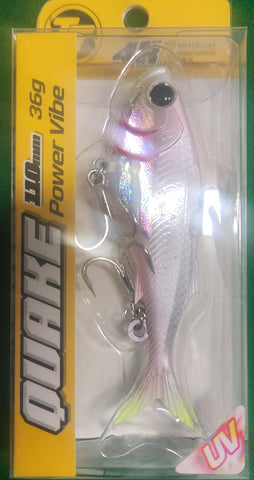 Tackle Tactics TT Quake Soft Vibe 110mm 36g WHITEBAIT