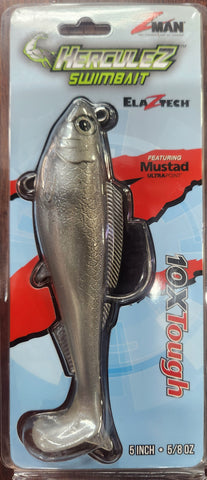 Zman HerculeZ Swimbait 5" SHINER