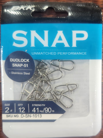 BKK DUO LOCK SNAP 51 Size 2 5pcs
