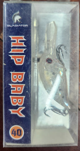 Gladiator Hip Baby 40 Lure 3 for $20 Translucent Pearl