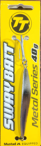 Tackle Tactics TT Sway Bait 40g Chrome