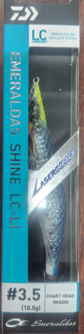 EMERALDAS SHINE LC-LI SQUID JIG Chart Head Iwashi