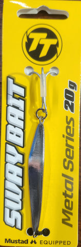 Tackle Tactics TT Sway Bait 20g Chrome