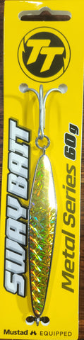 Tackle Tactics TT Sway Bait Gold Flash 60g