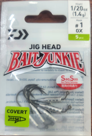 Daiwa Bait Junkie Covert Jighead OX #1 1/20