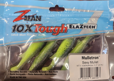 Zman Mulletron Paddle Tail 3.3" Sexy Mullet