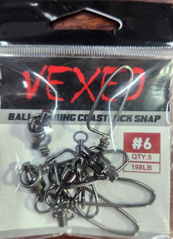 VEXED BALL BEARING COASTLOCK SNAP VBBCLS6 #6