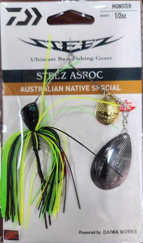 Daiwa Steez ASROC Spinner Bait 1/2oz MONSTER
