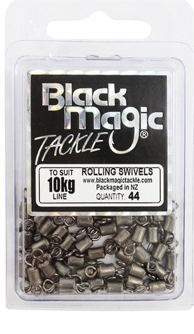 Black Magic Rolling Swivel - Size 60kg, 44 Pieces