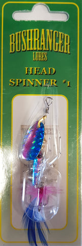 Bushranger Lures Freshwater Head Spinner #1 4.6g Colour 017