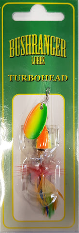 Bushranger Lures Turbohead Spinner  4.6g Colour 010