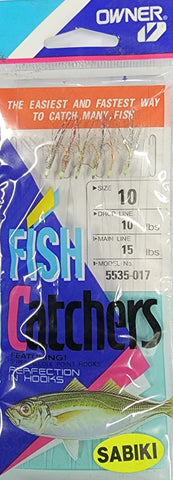 Owner Fish Catchers Sabiki Rig Size # 10