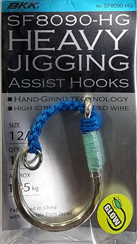 BKK SF Deep Heavy Jig Assist Hook 12/0 Qty 1 – Mid Coast Fishing