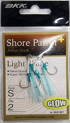 BKK Shore Patrol + Light Game Assist Hooks Small Qty 2