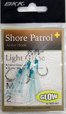 BKK Shore Patrol + Light Game Assist Hooks Medium Qty 2