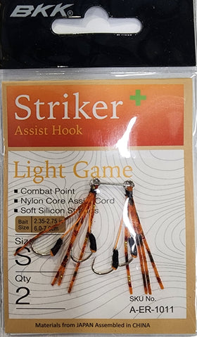 BKK Striker + Assist Hooks Size S Qty 2
