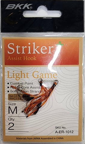 BKK Striker + Assist Hooks Size M Qty 2