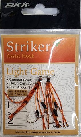 BKK Striker + Assist Hooks Size L Qty 2