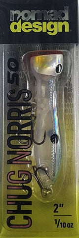 Nomad Design Chug Norris 50 Surface Popper Holo Ghost Shad