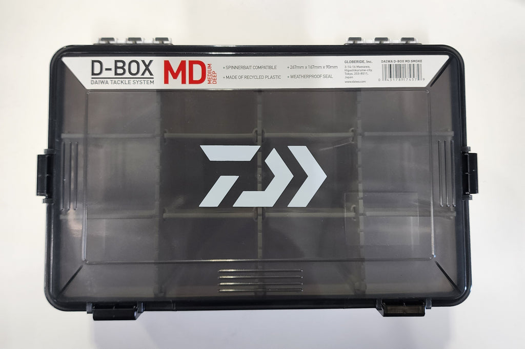 Daiwa D-Box Medium Deep, Clear Tackle Box 