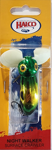 Halco Night Walker Surface Crawler H66 Oz Frog