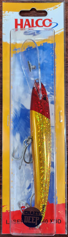 Halco Laser Pro 160XDD Lure - Colour H78 RED NECK