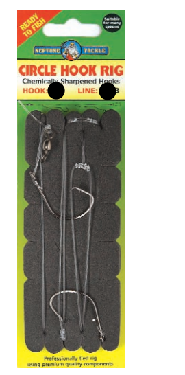 Neptune Tackle Circle Hook Rig - Size 8/0 CHR80 – Mid Coast Fishing ...
