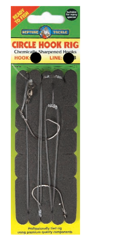 Neptune Tackle Circle Hook Rig - Size 8/0 CHR80