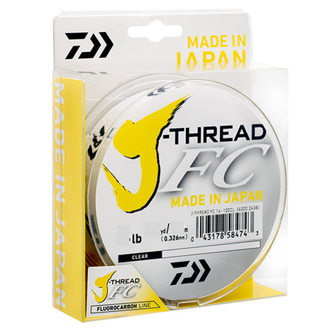 Daiwa J Thread Fluorocarbon Leader 60lb (50m)