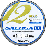 Daiwa Saltiga EX 12 Strand Braid PE#5 88lb - 300m