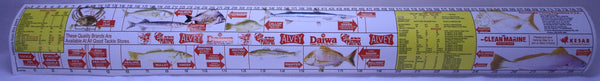 Fish Measure Sticker Ruler - Large 75cm – Mid Coast Fishing Bait & Tackle