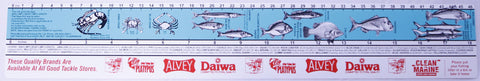 Fish Measure Sticker Ruler - Small 46cm