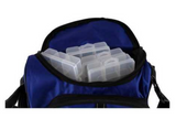 Force Ten Medium Soft Fishing Tackle Shoulder Bag + 4 tackle trays