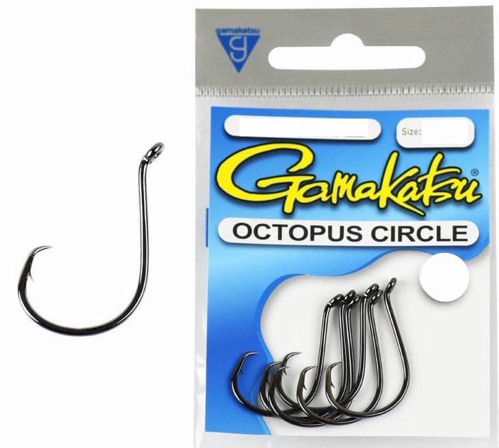 Gamakatsu Octopus Circle Hook Pocket Pack - Size 6, 10 Pieces – Mid Coast  Fishing Bait & Tackle