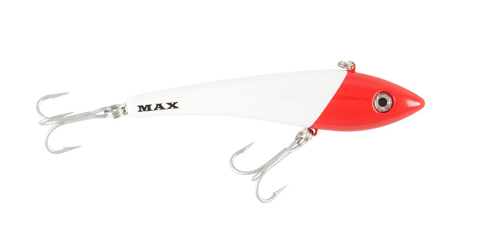 Halco Max Vibe Lure 130mm - H53 White Redhead – Mid Coast Fishing