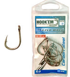 Hookem Live Bait Hook 5/0, 10 Pieces