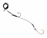 Hookem Shark Rig - Double Hook 10/0 300lb Wire