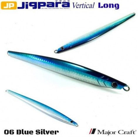 Major Craft Jigpara Vertical Jig - 300g Blue Silver