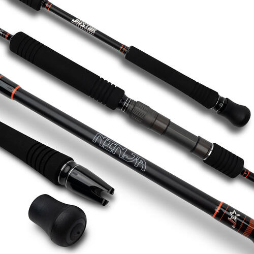 Jigstar Ninja JSN52B L PE 2-5 Jigging Overhead Rod – Mid Coast Fishing ...