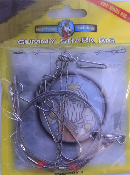 Neptune Tackle Gummy Shark Clip-On Rig GSR – Mid Coast Fishing Bait ...