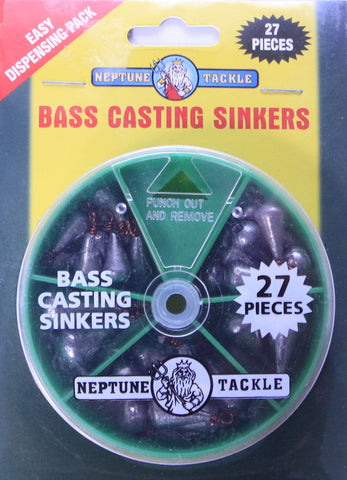 Neptune Tackle Bass Casting Sinkers BASS