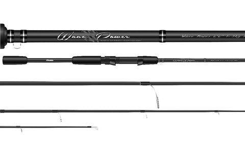 Okuma Wave Power Spin Rod - 662L 6'6" 2pc 1-3kg
